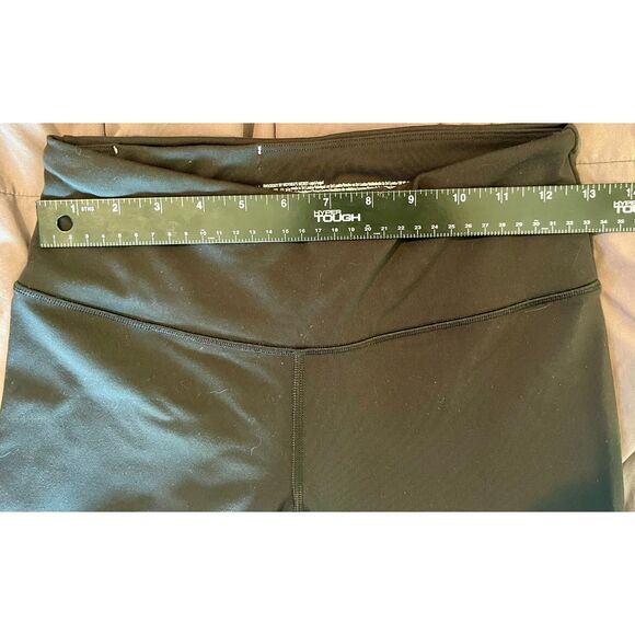 Knockout by Victoria's Secret Leggings Scalloped Mesh Black - Picture 8 of 11